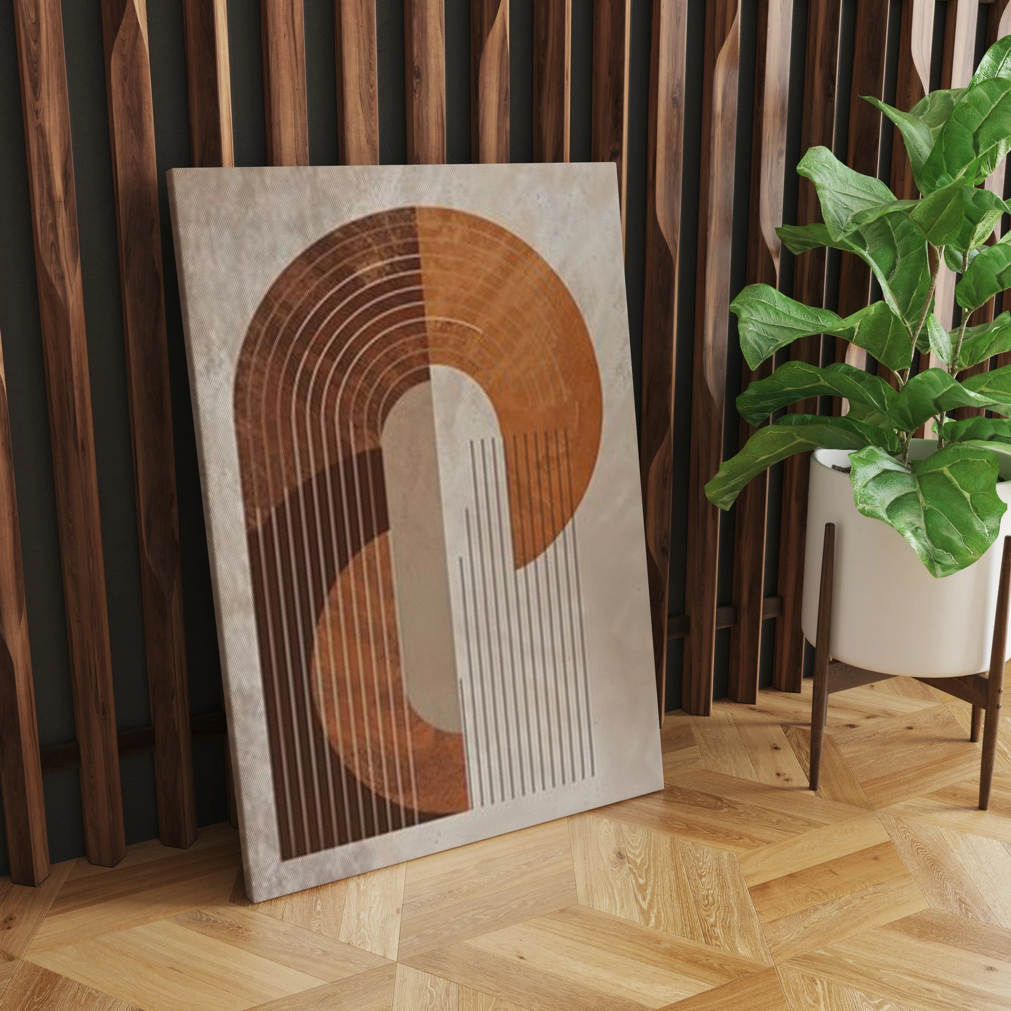 Pikturë dekorative në kanavacë, shumëngjyrëshe, Wallity, ASR_CNV25-12, 50x70cm