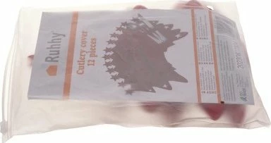 Mbajtëse takëmesh Ruhhy Christmas Tree, 12 copë, felt 17×20 cm, e kuqe