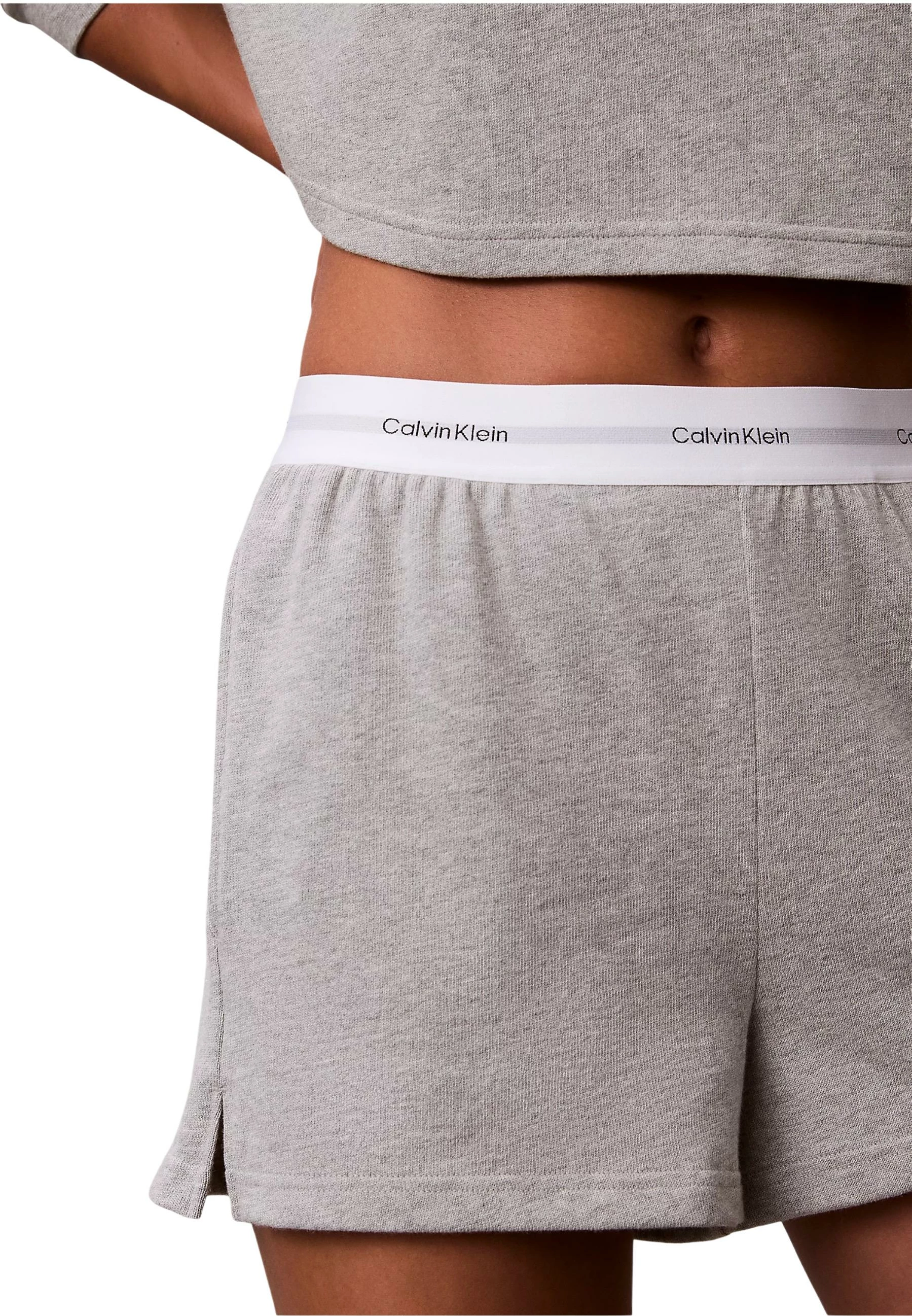 Set pizhamash për femra Calvin Klein Underwear LV00QS7517, gri [Madhësia: M]