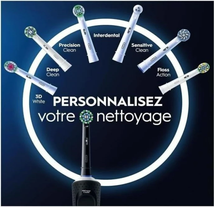 Furçë dhëmbësh elektrike Braun Oral-B VITALITY PRO D103, e zezë