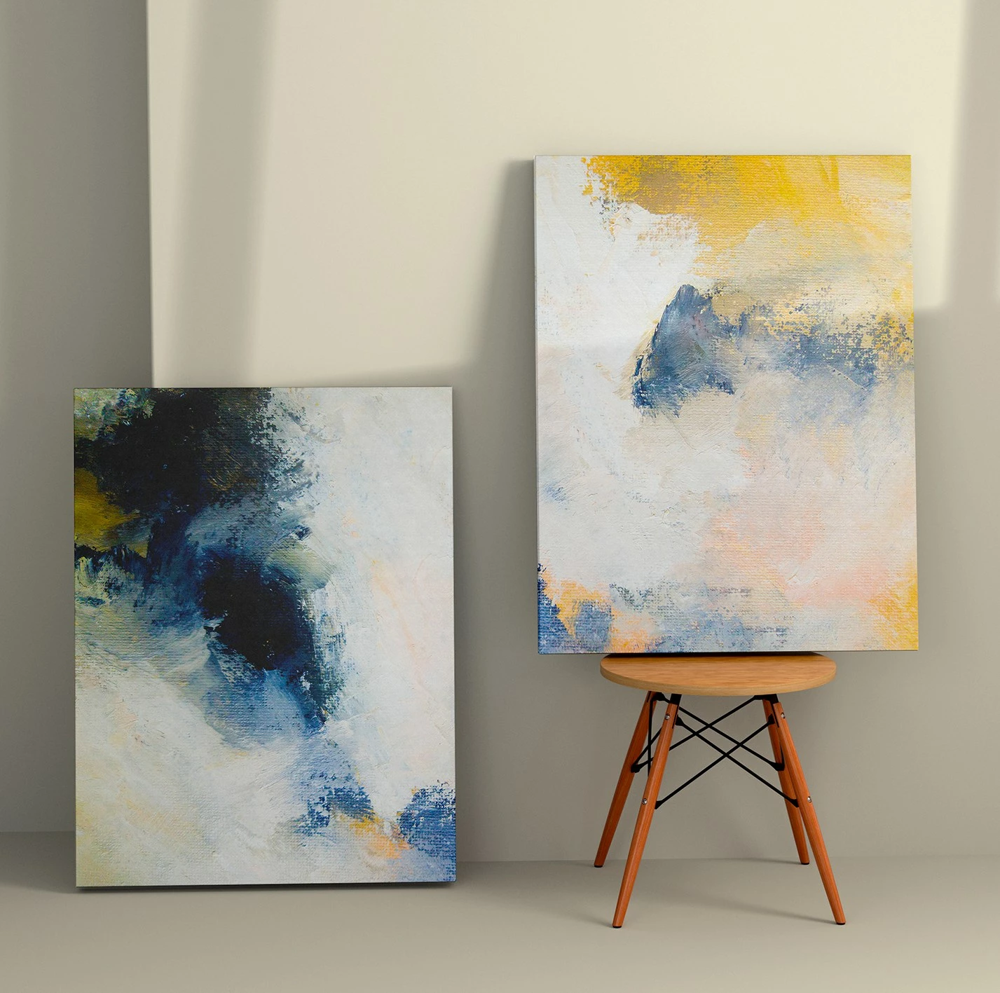 Pikturë dekorative në kanavacë (2 copë), Wallity, 2KNV4242, 70x100cm