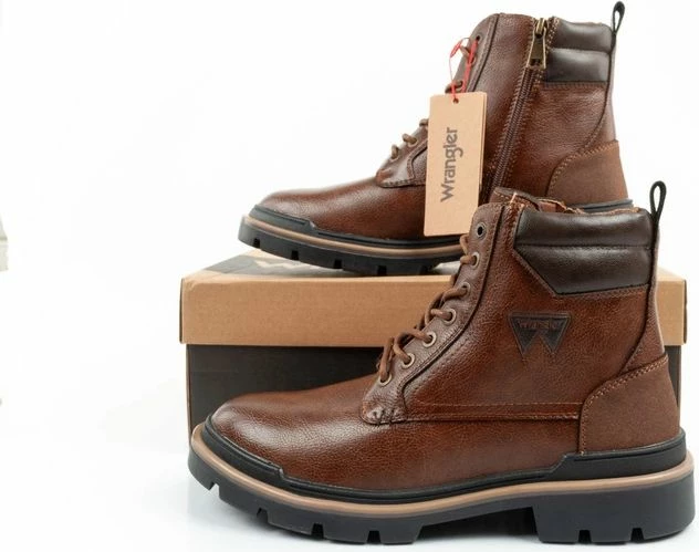 Çizme chelsea për meshkuj Wrangler, kafe [Madhësia: 43]