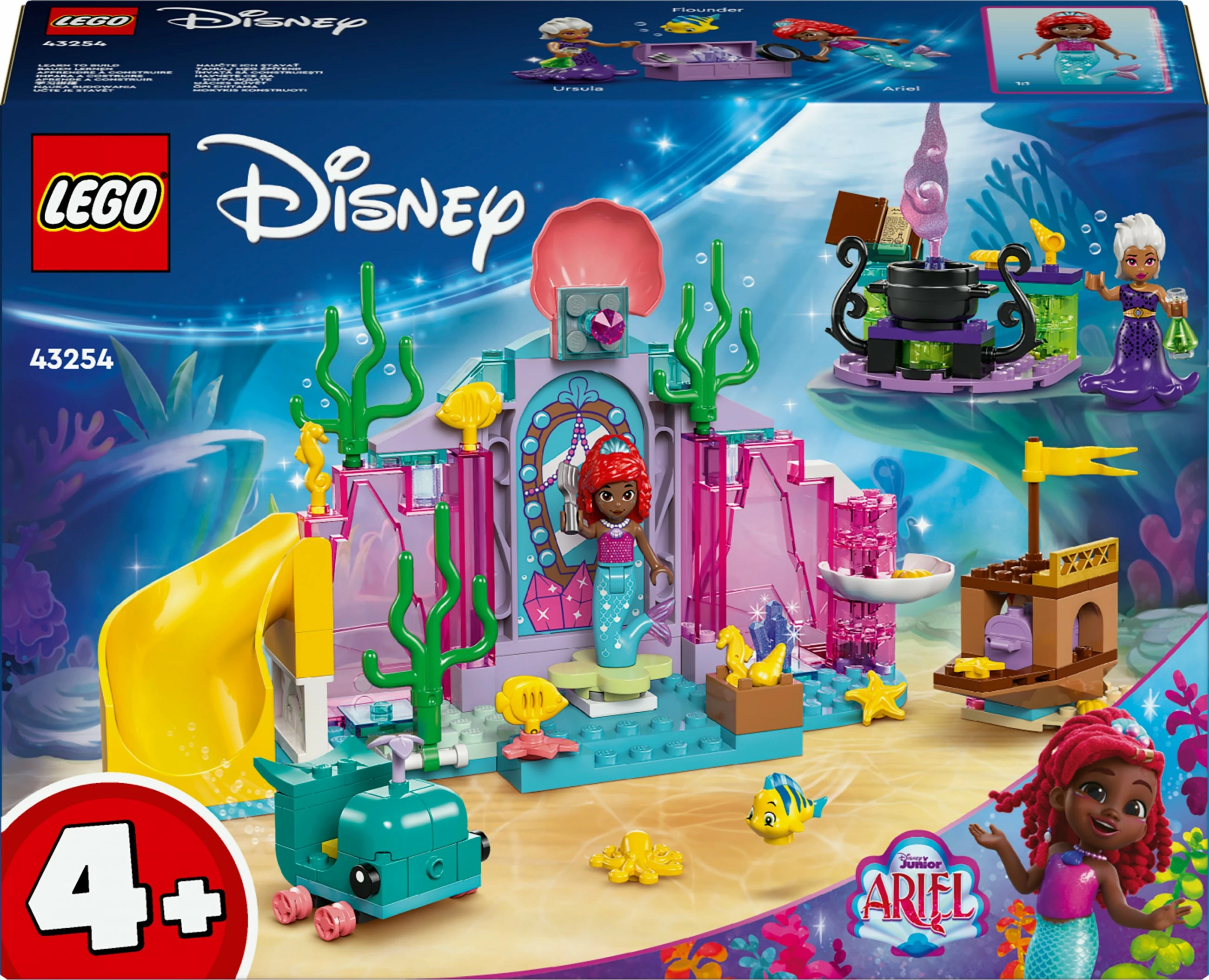 Set ndërtimi LEGO Disney 43254 Arielles Kristallhhle, shumëngjyrësh