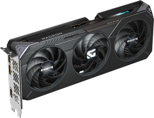 Kartel grafike GIGABYTE Radeon RX 9060 XT GAMING OC 16G (GV-R9060XTGAMING OC-16GD), 16GB GDDR6, PCI-E 5.0, e zezë