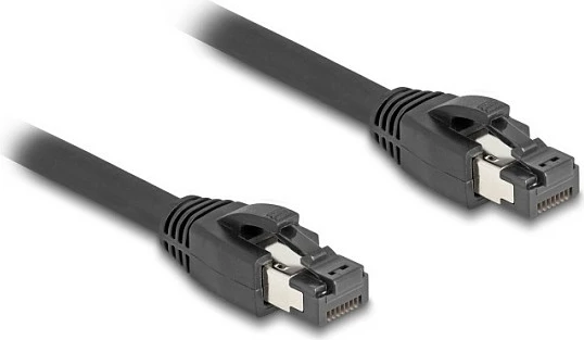 Kabllo rrjeti DeLOCK Cat8.1 RJ45, 50 m, 40 Gbps, S/FTP, e zezë