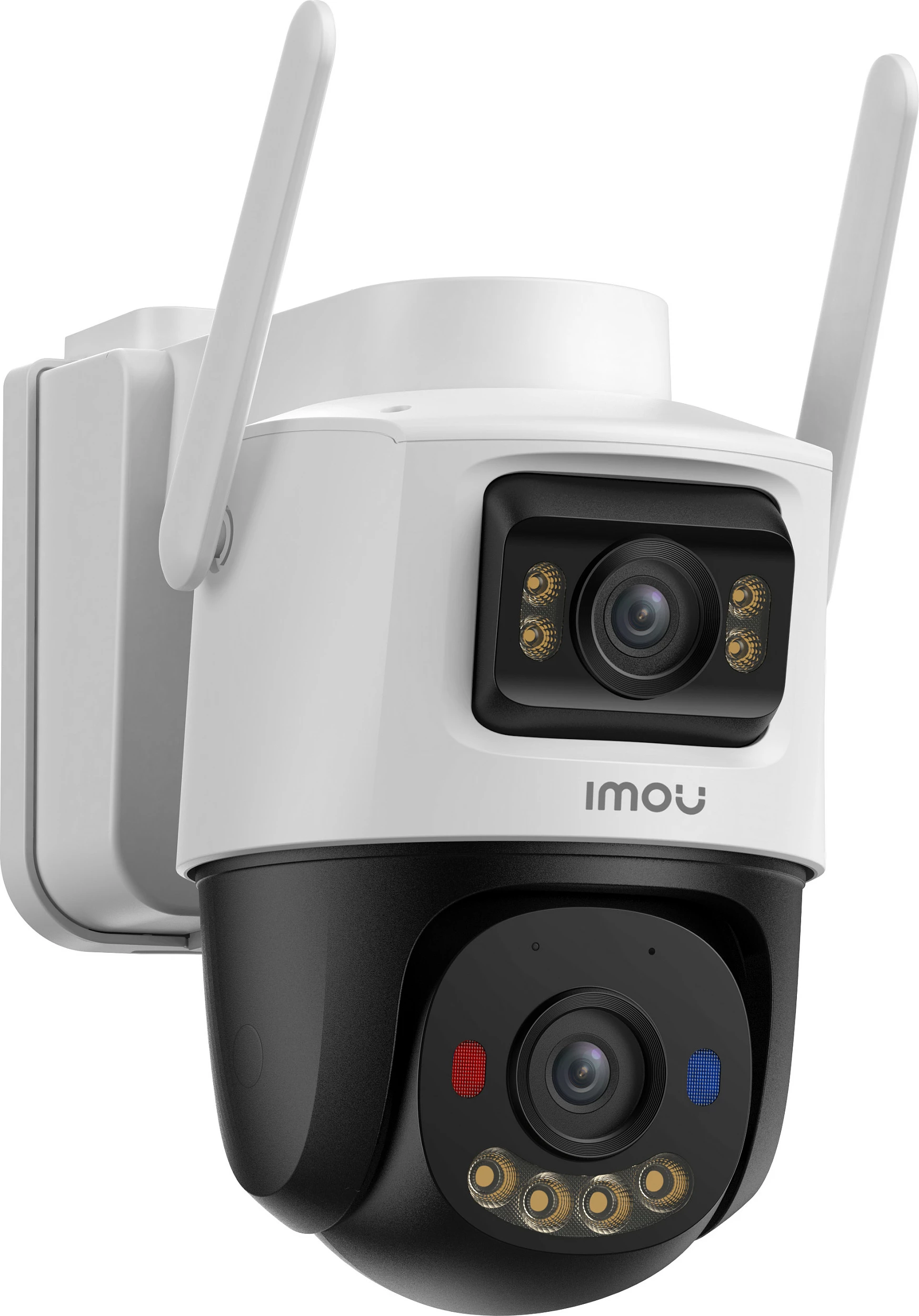 Kamerë sigurie IP Imou AOV Dual kit, Dual 5MP+5MP, 4G LTE + Wi‑Fi, bateri 10000mAh, me panel diellor, MicroSD 128GB + SIM, jashtë, bardhë/zezë