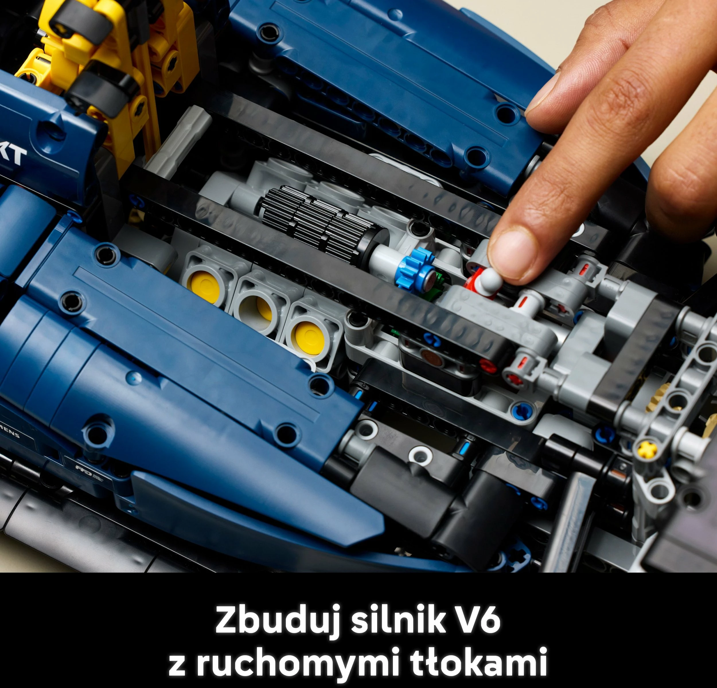 Set LEGO Technic bolid F1 Oracle Red Bull Racing RB20 42206, 1:8, 1639 copë, 18+, blu