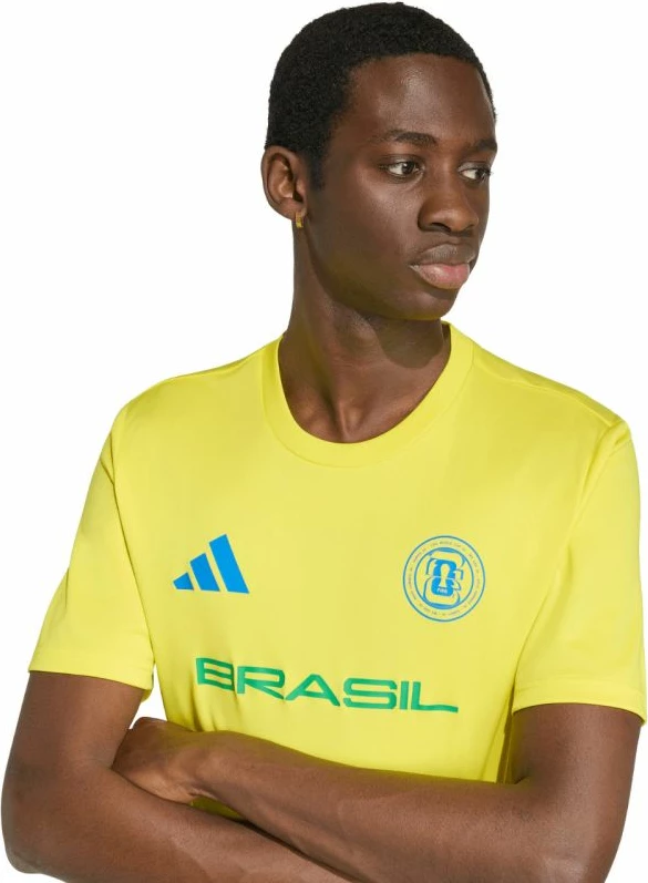Fanellë meshkuj adidas Brazil 26 KH2307, e verdhë [Madhësia: L]