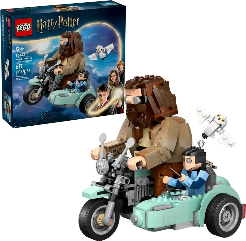 Set LEGO Harry Potter 76443, Hagrid & Harry's Motorcycle Ride