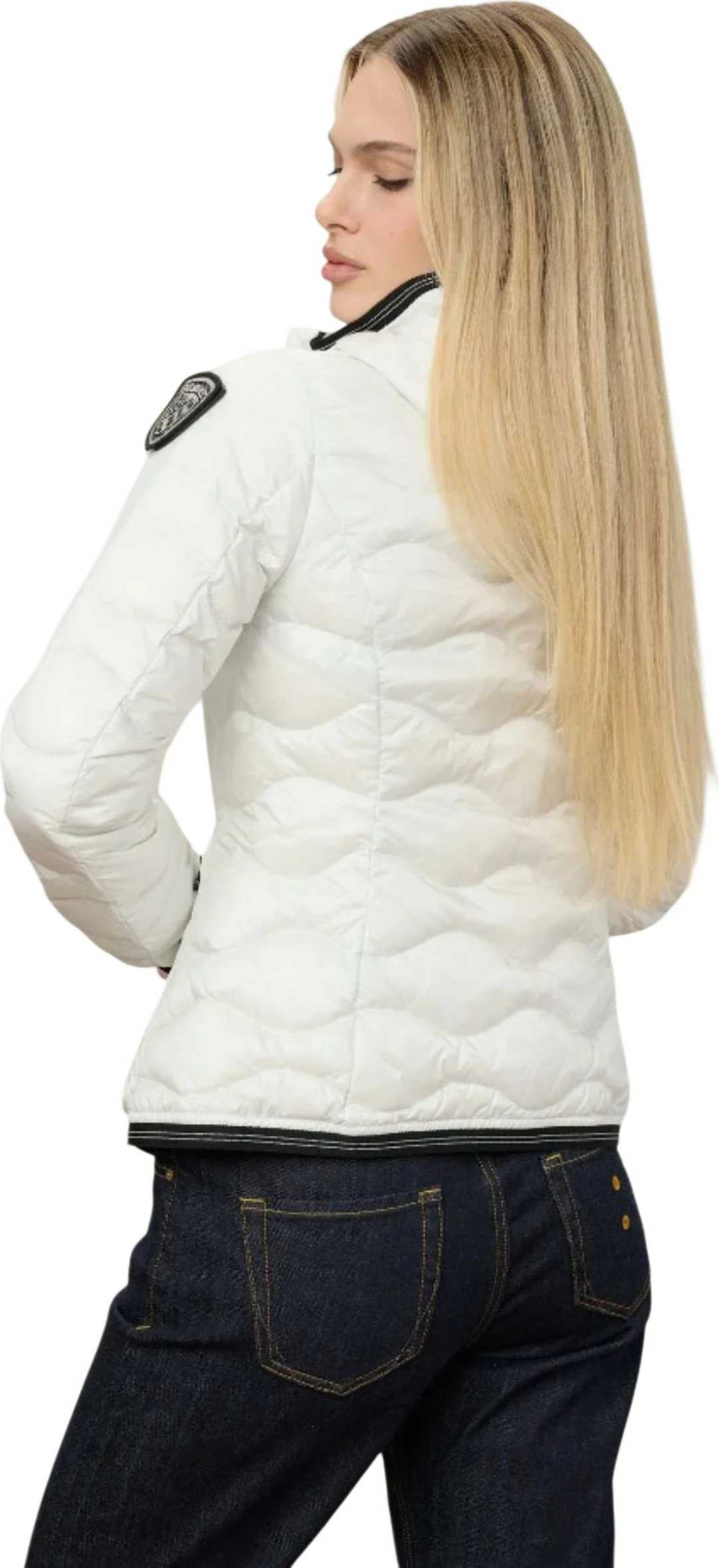 Jakne për femra Blauer CAMELIA 26WBLDC03033, e bardhë [Madhësia: S]
