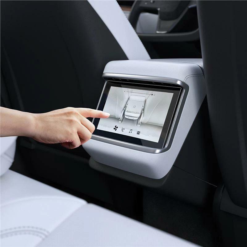 Mbrojtës ekrani xhami Spigen Glas.tR Slim për Tesla Model X 2022 / Model S 2021, Transparent