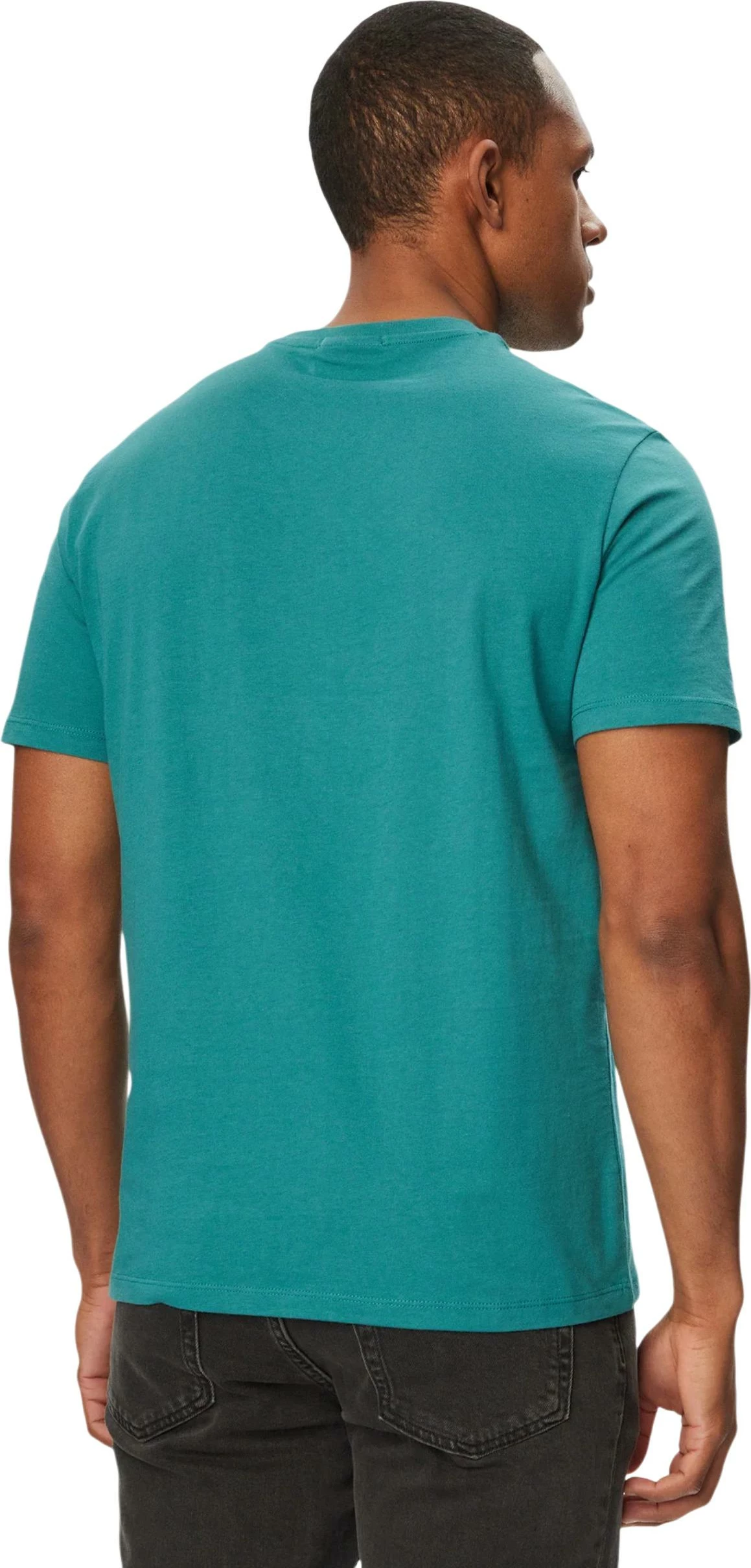 Maicë për meshkuj Calvin Klein Jeans SS Badge 30S Jersey LV04RC272G, e gjelbër e errët [Madhësia: XXL]