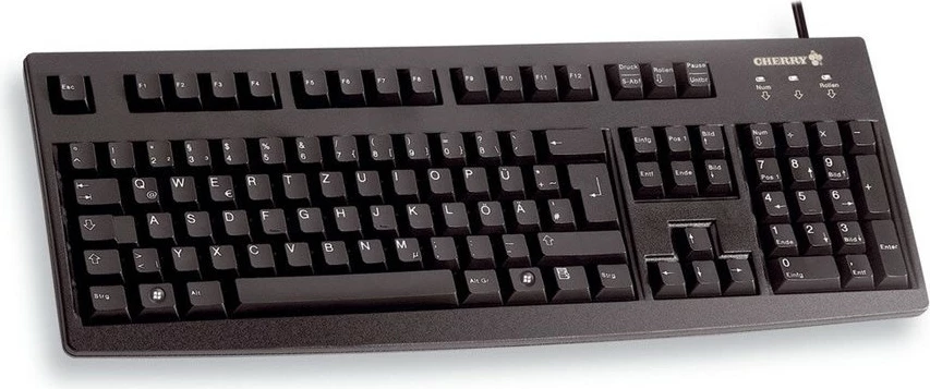 Tastierë Cherry G83-6105LUNGB-2 USB e zezë