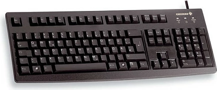 Tastierë Cherry G83-6105LUNGB-2 USB e zezë