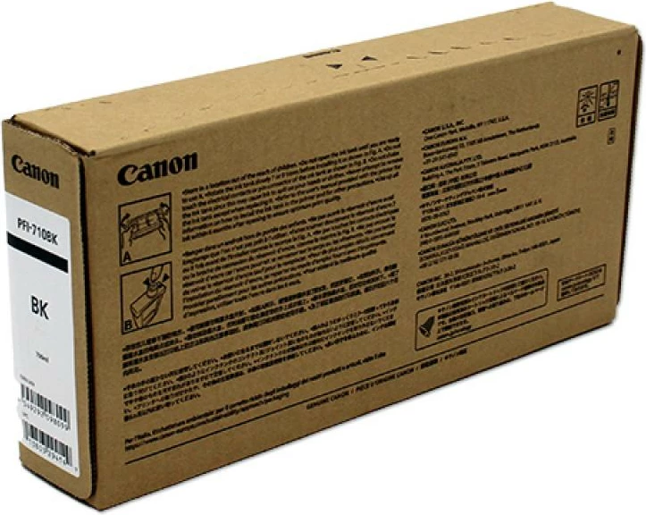 Kartrixhe boje Canon PFI-710BK 700 ml, e zezë, 1 copë