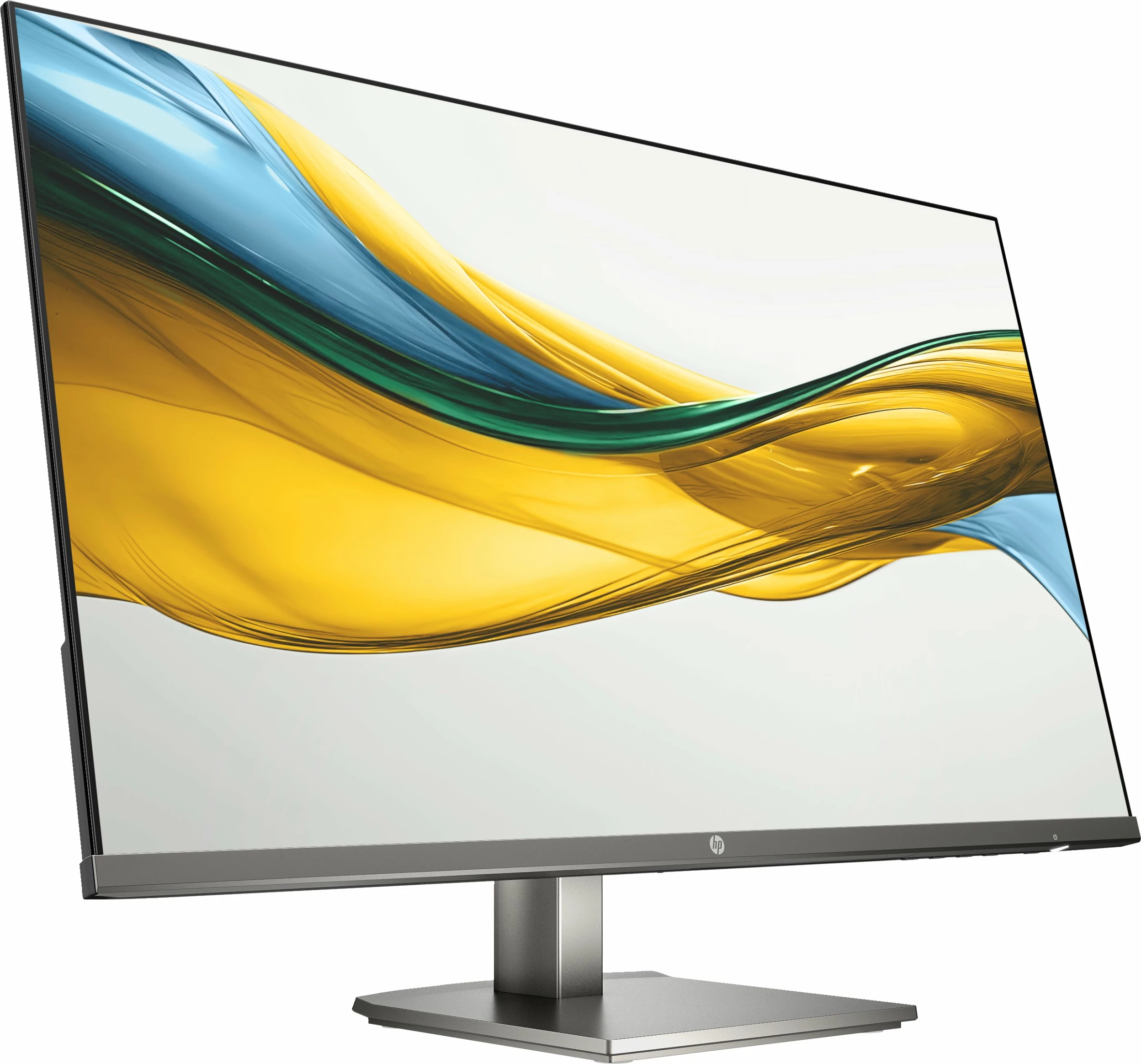 Monitor HP S5 527da 27 inç FHD IPS 100Hz me altoparlantë, Gri metalike/zezë
