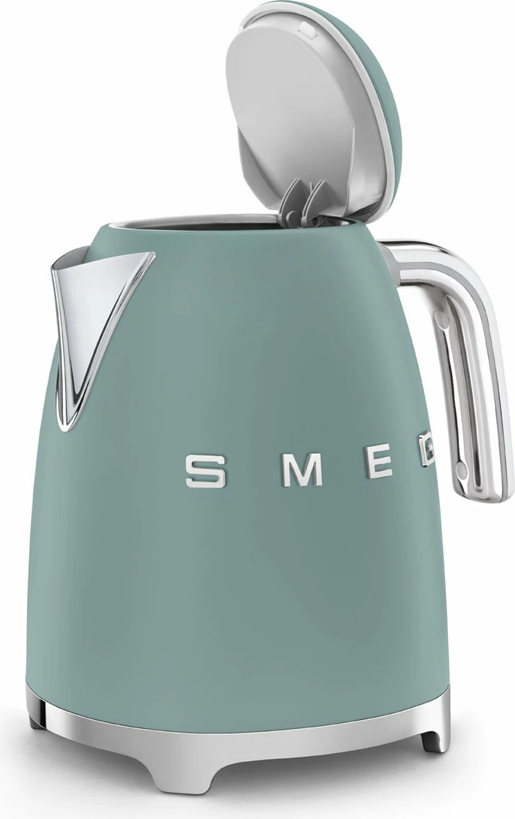 Çajnik elektrik SMEG KLF03EGMEU 1.7 L 2400 W, jeshile smerald matte