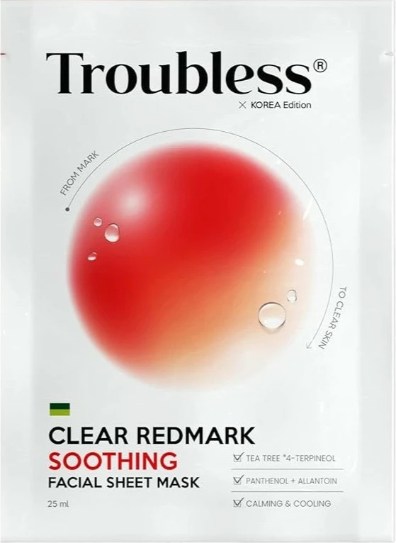 Maskë fytyre Troubless Clear Redmark Soothing, 25ml