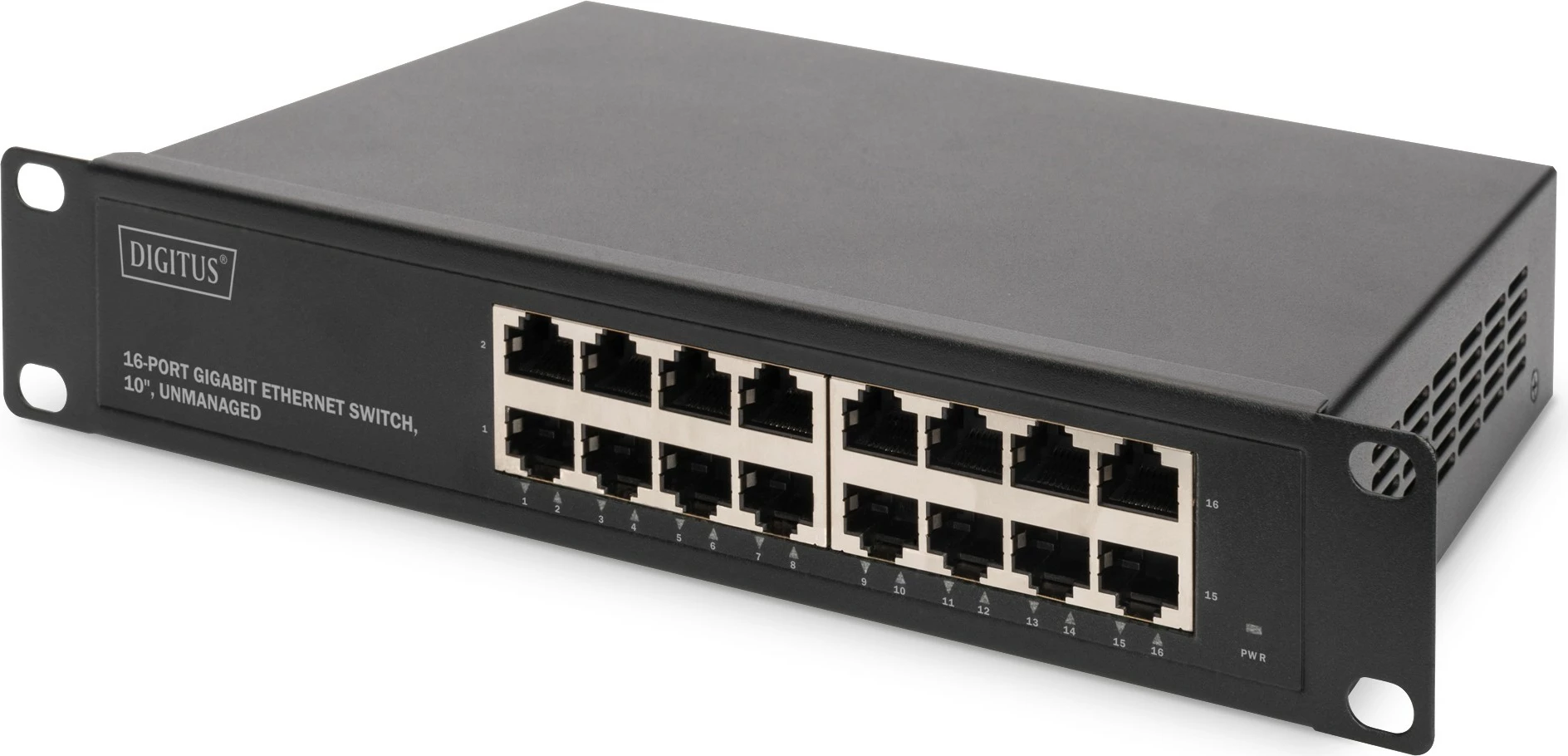 Switch Digitus 16-Port Gigabit 10" Unmanaged, i zi