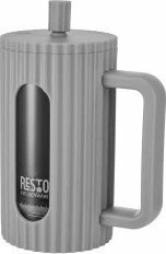 French press Resto 90532 600 ml, gri