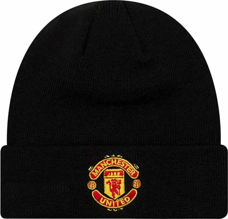 Kapelë beanie New Era, unisex, e zezë