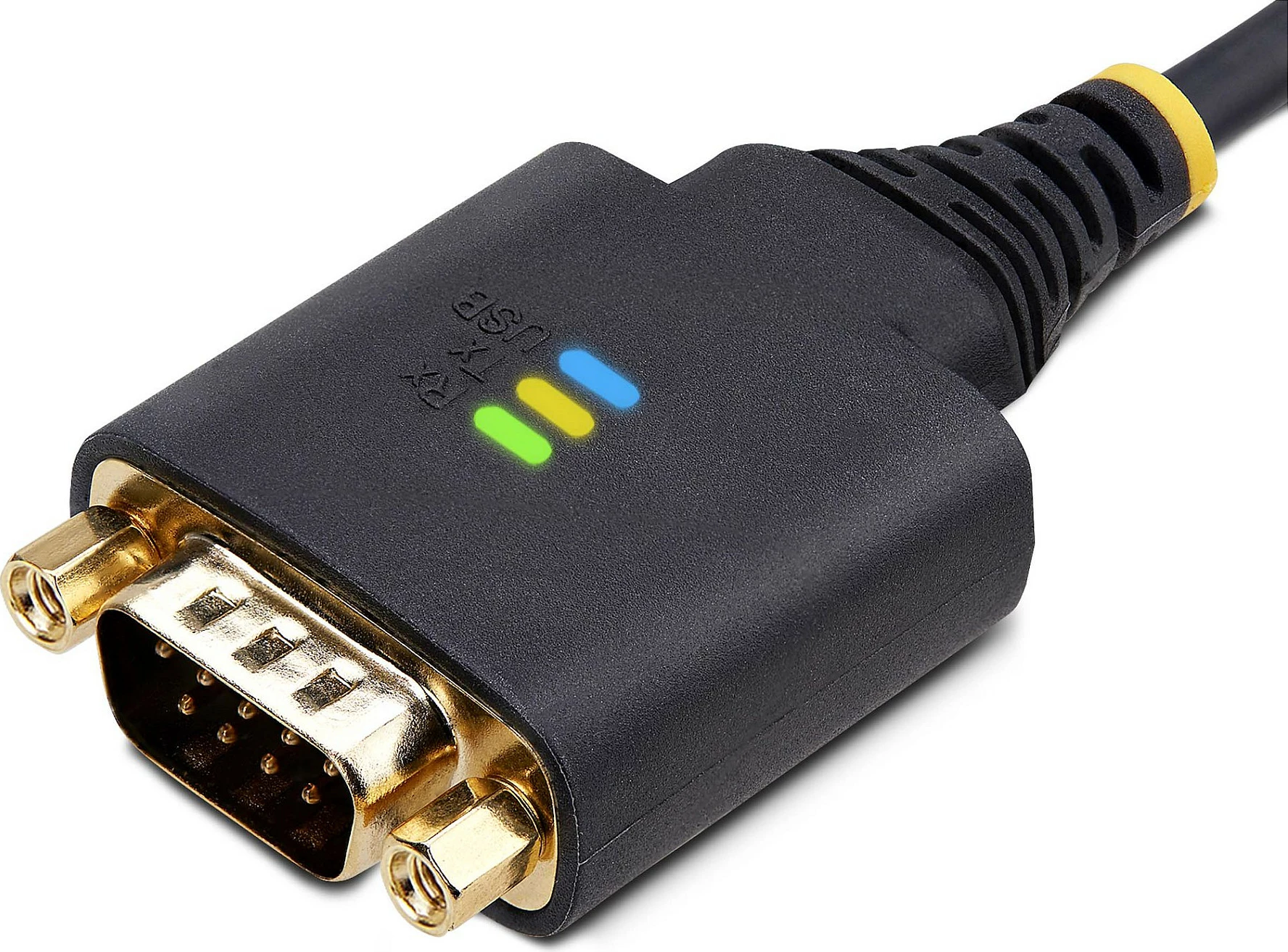 Kabllo adapter StarTech USB-A në Serial RS232 DB9, 2m, FTDI, e zezë