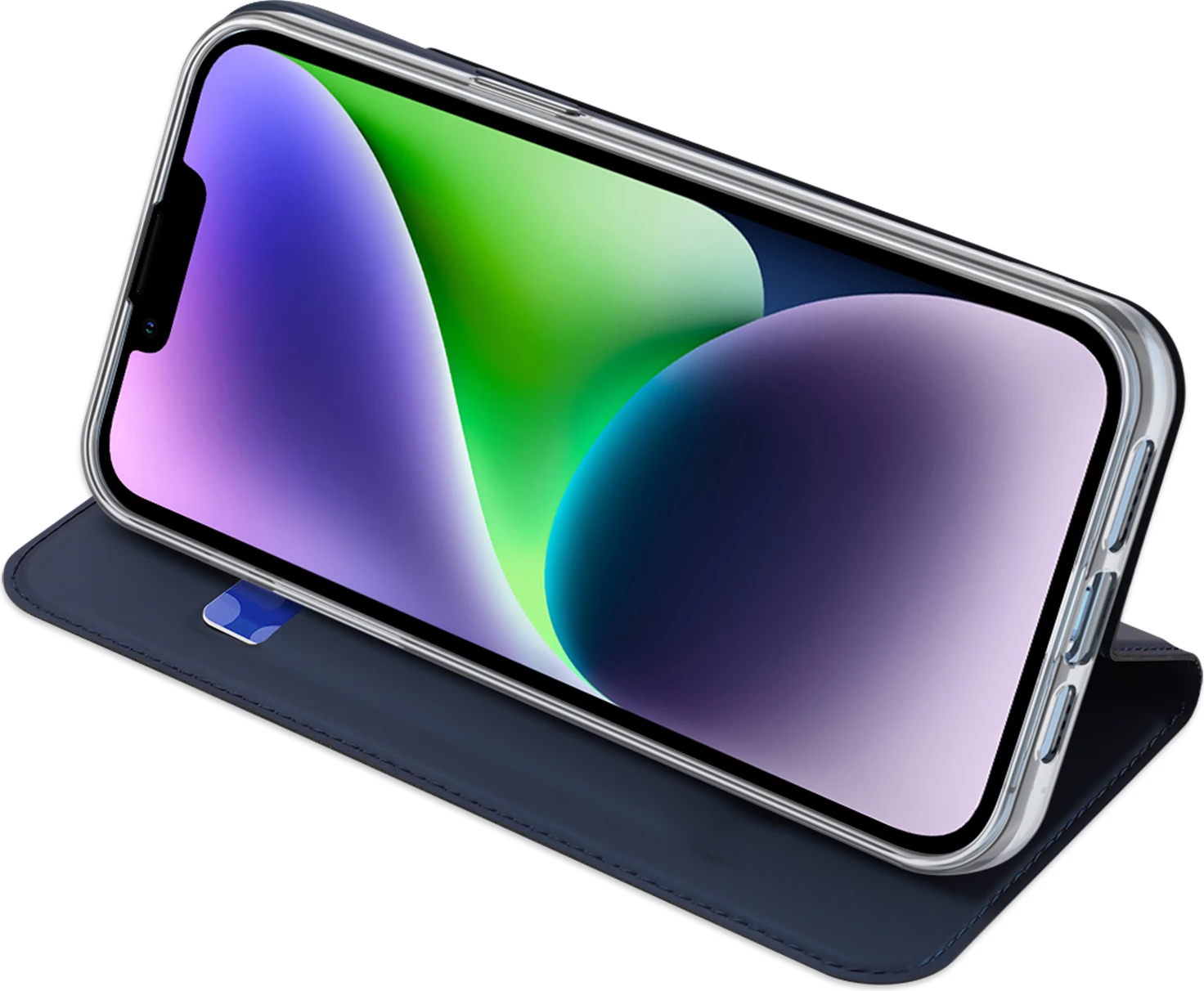 Mbështjellës Dux Ducis Skin Pro për iPhone 15 Plus, kaltër