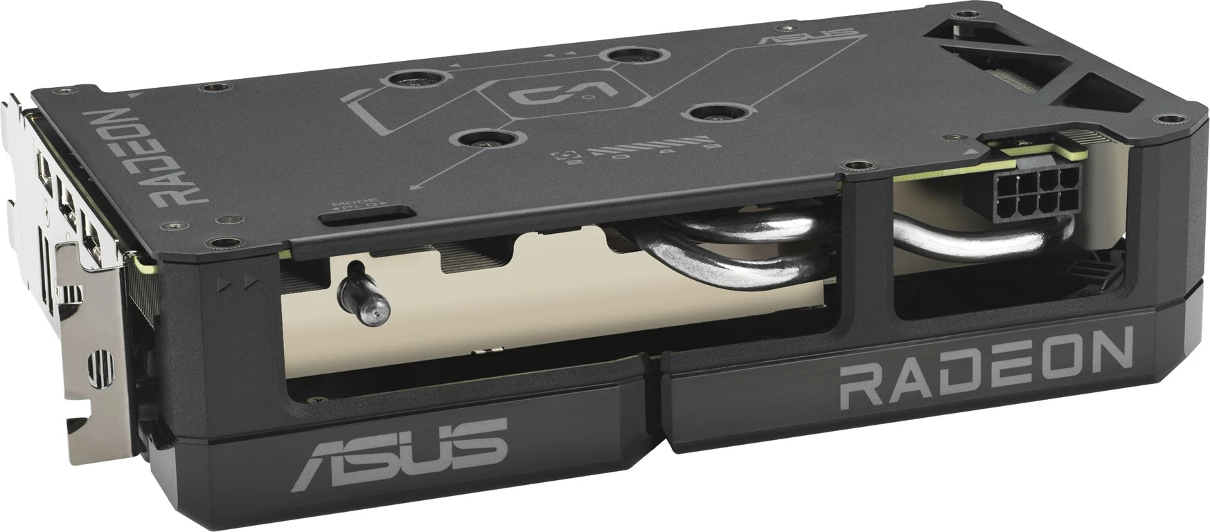 Kartelë grafike ASUS Dual RX 9060 XT, 16 GB GDDR6, e zezë