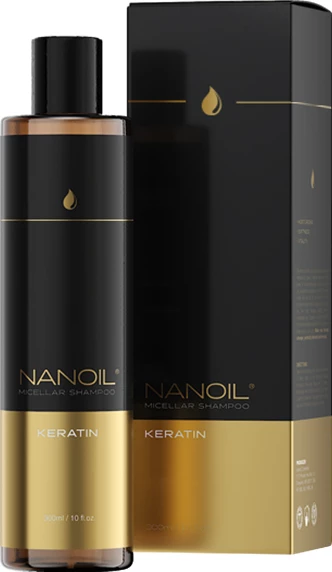 Shampon për femra Nanoil Keratin Micellar Shampoo 300ml