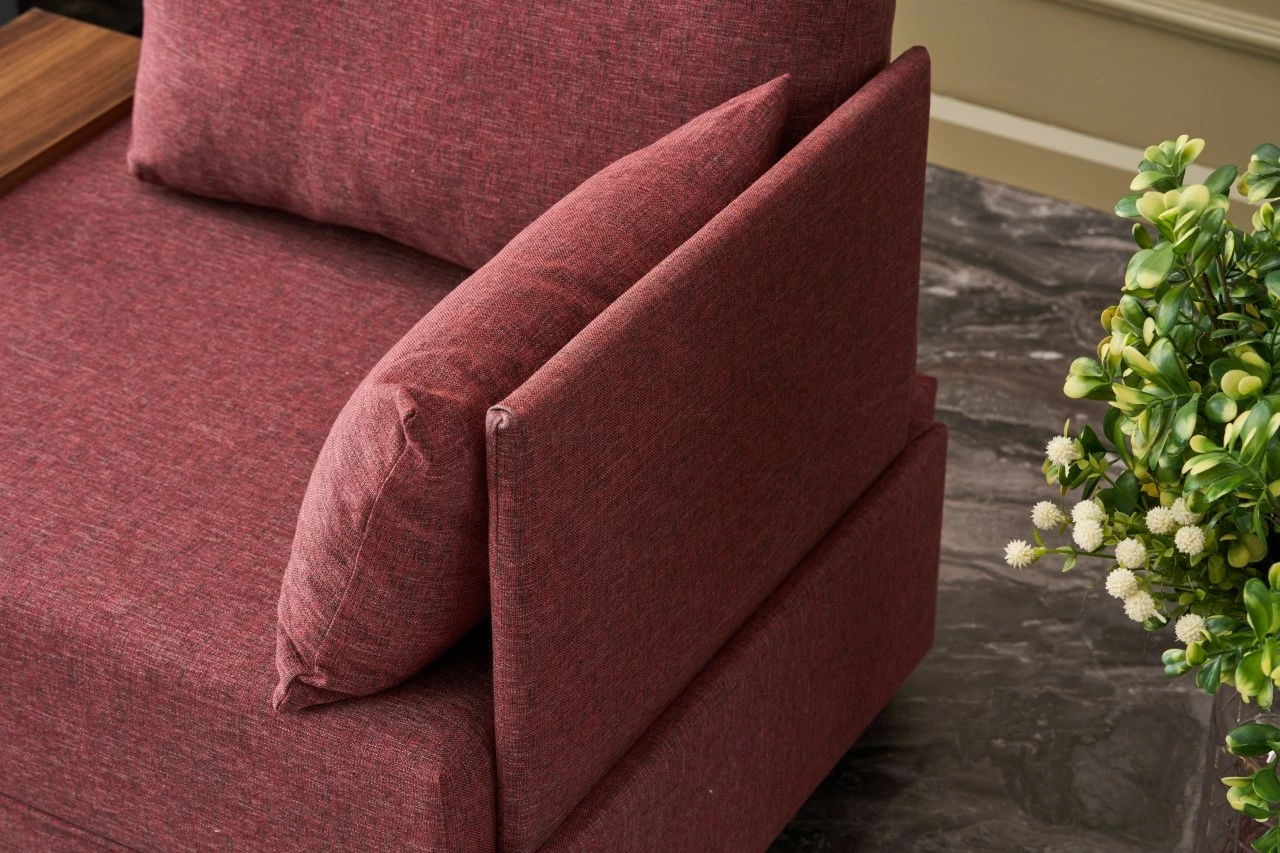 Karrige një vendëshe Fly Right, ngjyrë e kuqe e errët (claret red), Atelier del Sofa