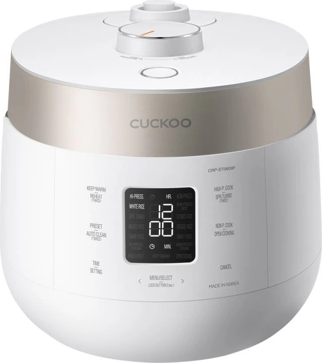 Gatuese orizi dhe avullore, Cuckoo CRP-ST0609F, 1.08 L, e bardhë
