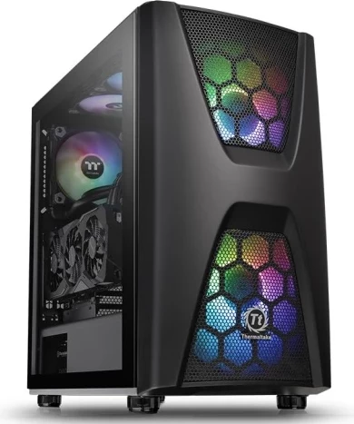 Kasë Thermaltake Commander C34 TG ARGB, Midi Tower, e zezë