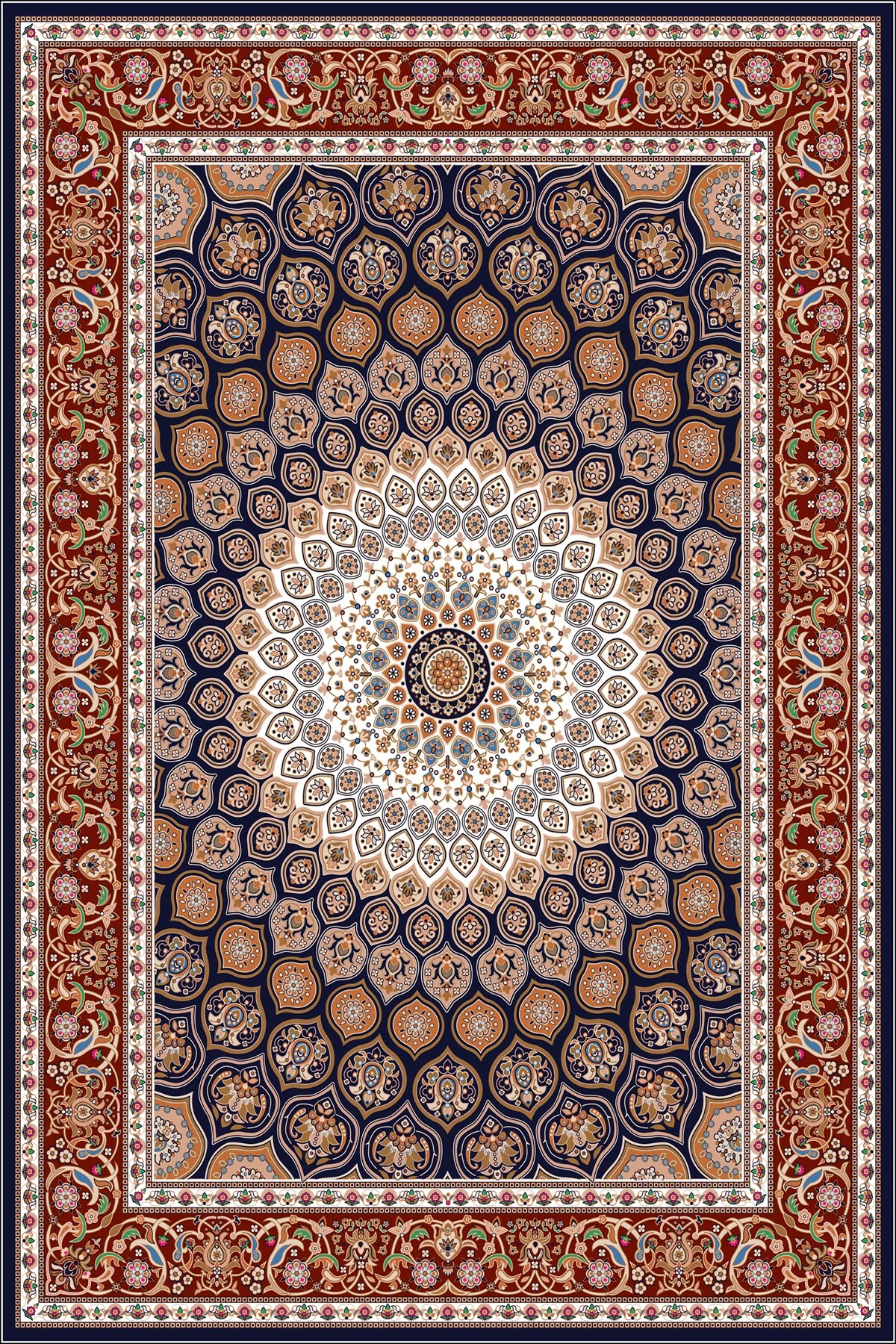 Qilim korridori, shumëngjyrësh, Conceptum Hypnose CT-1205, 80x150cm
