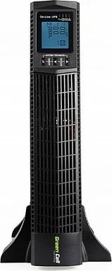UPS Green Cell UPS14, Online Double Conversion, 2 kVA 1800 W, Pure Sine, Rackmount, i zi