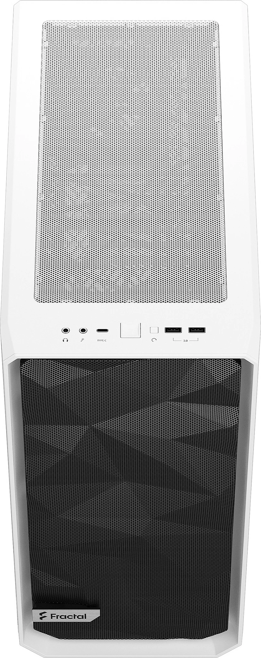 Kasë Fractal Design Meshify 2 Compact, Tempered Glass, e bardhë/zezë
