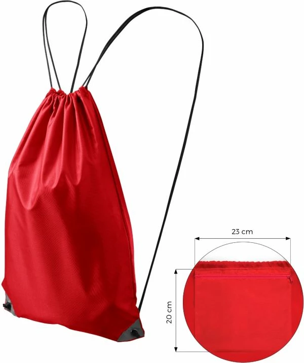 Cantë, rucksack Malfini Energy për meshkuj, femra dhe fëmijë, e kuqe