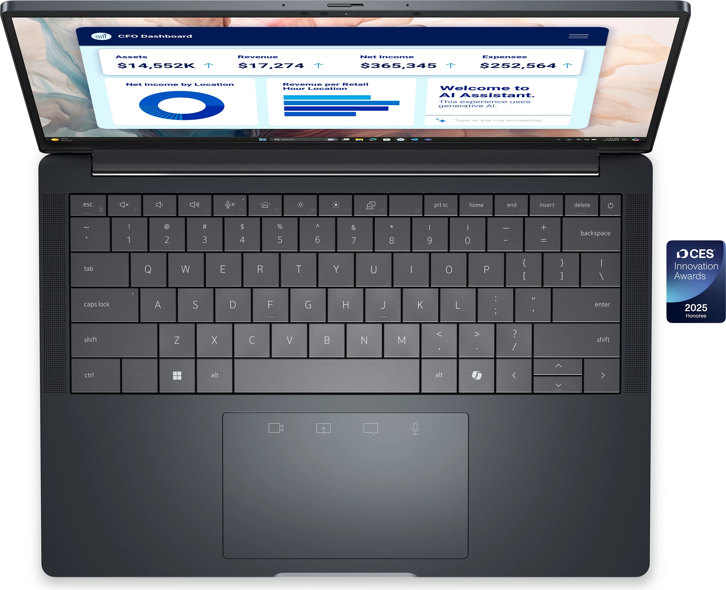Laptop Dell Pro 14 Premium PA14250, Core Ultra 5 236V, 16GB RAM, 512GB SSD, 14" 1920x1200, Windows 11 Pro, gri