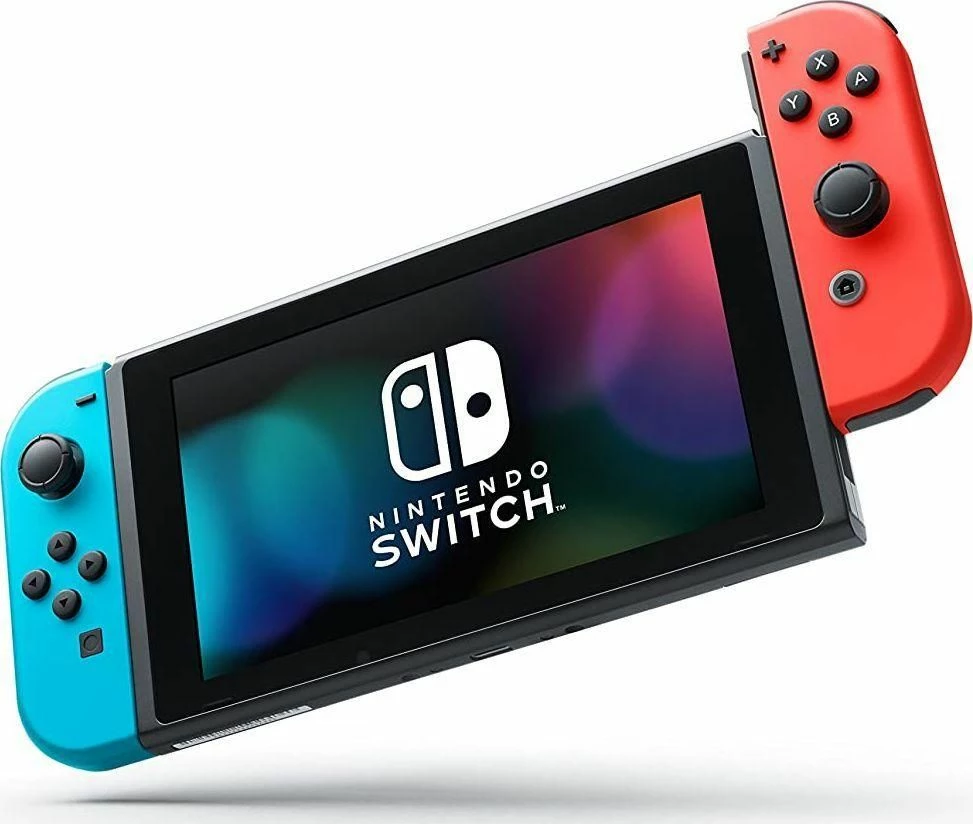Konzolë lojërash Nintendo Switch V2 NSH006 32GB, Joy-Con, Dock, neon kuqe/kaltër 2