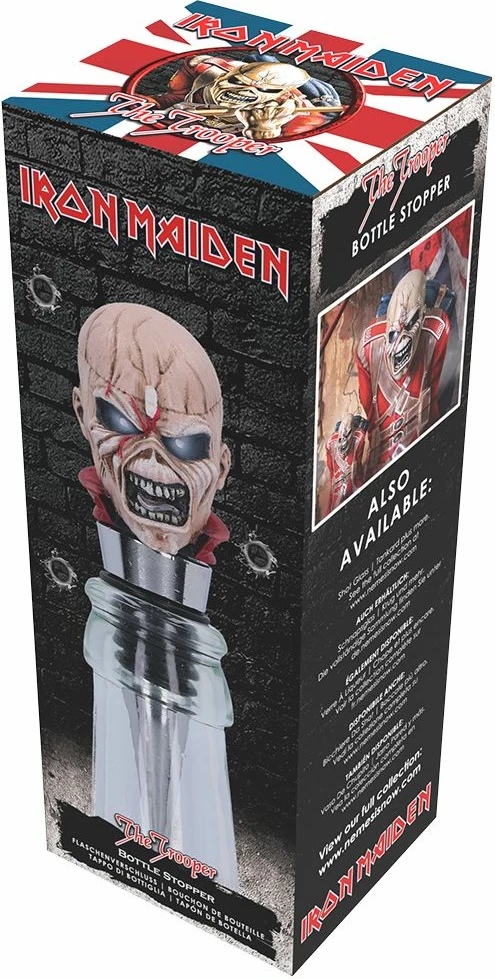 Tapë shishe NEMESIS NOW Iron Maiden The Trooper Eddie, 10 cm