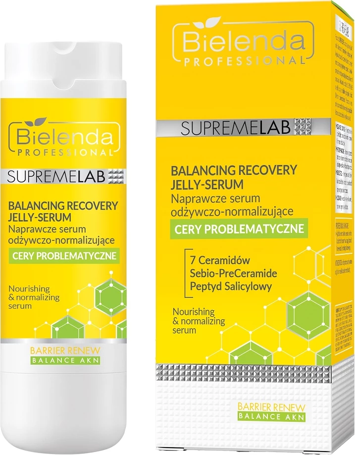 Serum për fytyrë Bielenda Professional SupremeLab Barrier Renew Balance Repair Nourishing Normalizing për femra 30ml