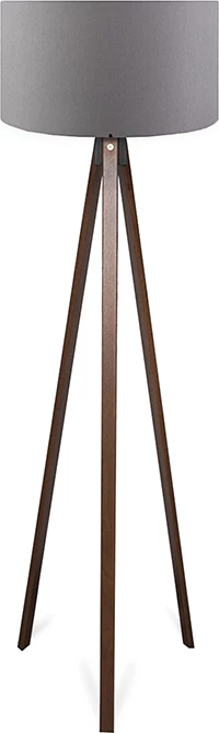 Llambë dyshemeje PWL-1059 Ε27, ngjyrë arre-gri, D38x140cm