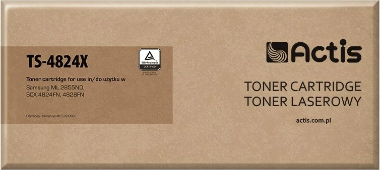 Toner zëvendësues Actis TS-4824X për printer Samsung MLT-D2092L, i zi