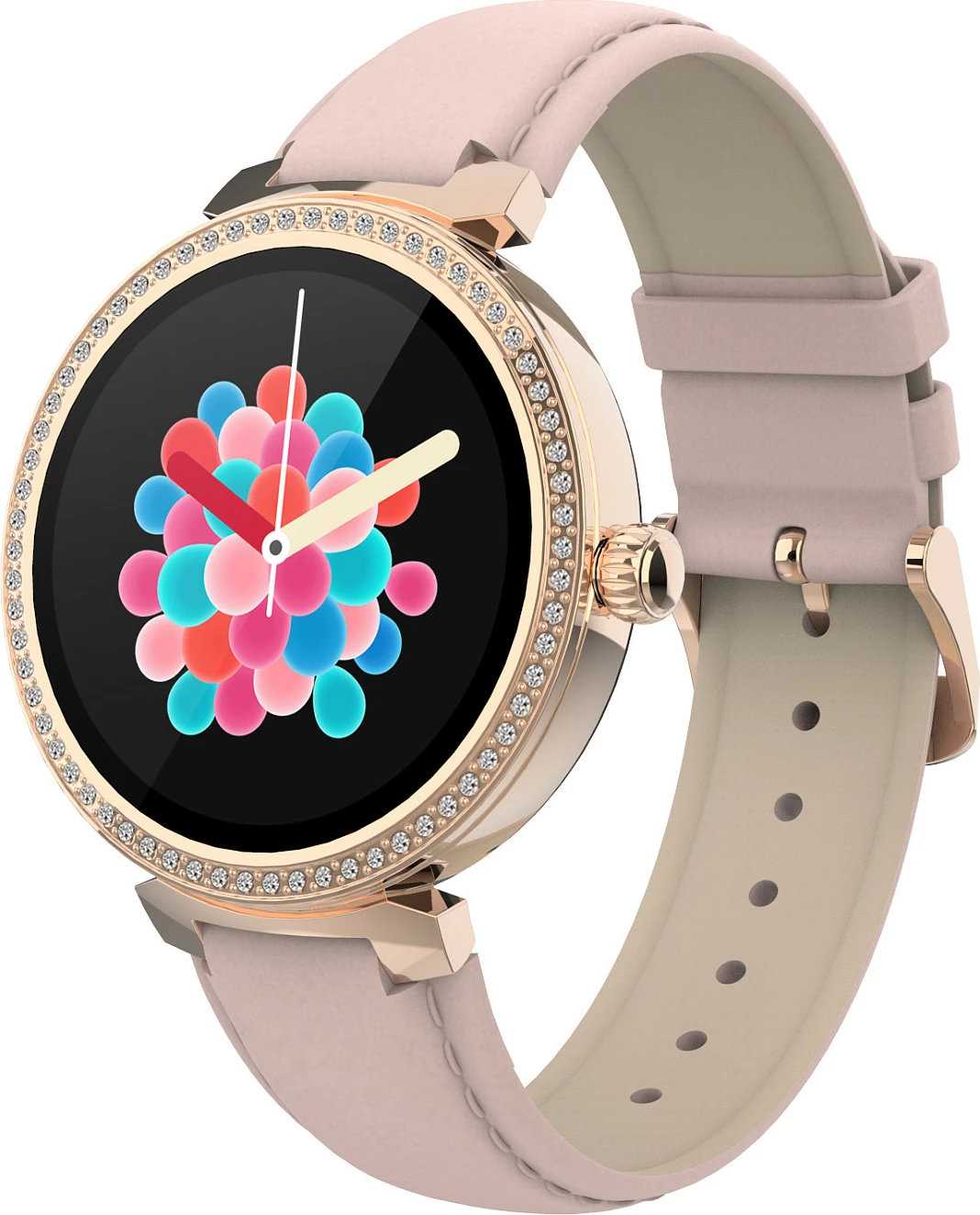 Smartwatch Denver SWC-342RO, 1.2" IPS Touchscreen, Bluetooth, rozë