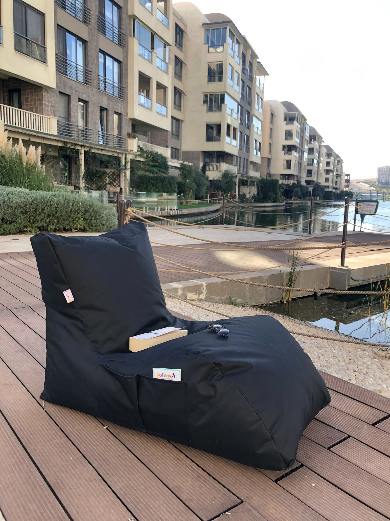 Bean bag Atelier del Sofa, daybed, e zezë