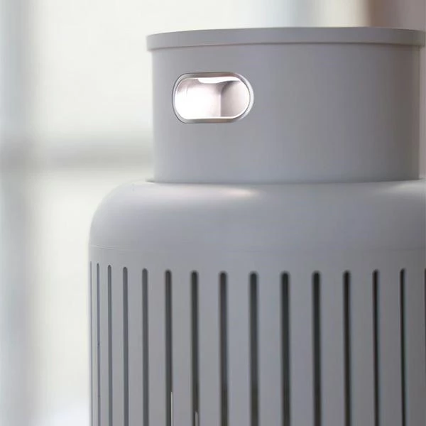 Altoparlant Bluetooth HiFuture Wedge 40W, Bluetooth 5.3, me llampë leximi, AUX, IPX2, 2500mAh, argjend/bardhë