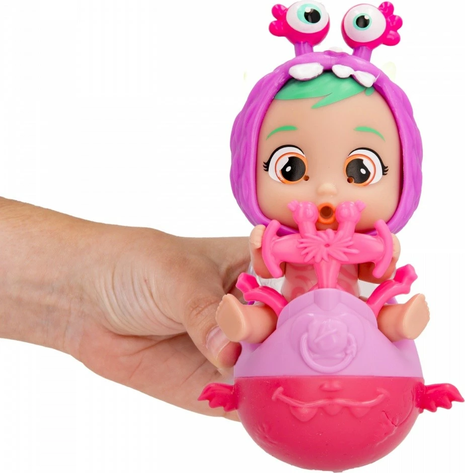 Kukull Cry Babies Stars Jumpy Monsters Bubu, Tm Toys, plastikë, për vajza, pa bateri, vjollcë