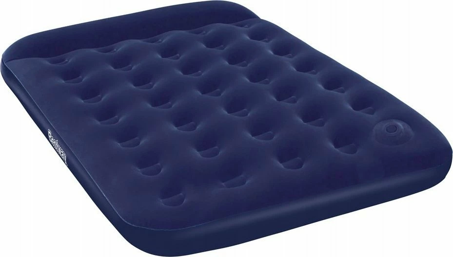 Dyshek ajri dopio Bestway 67225 191x137x28 cm, me pompë këmbë, blu
