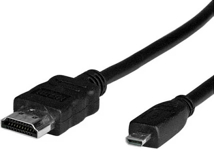 Kabëll HDMI VALUE A-D2M, HDMI Type A në Micro HDMI Type D, 2 m, i zi