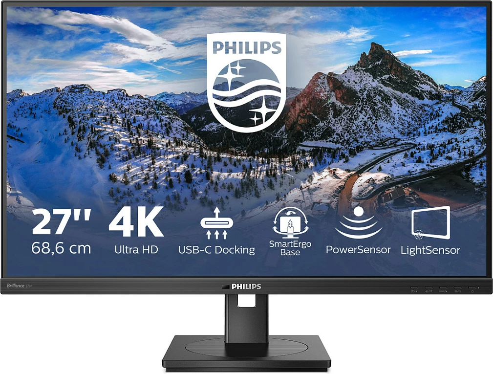 Monitor Philips 279P1/00, 27", 4K Ultra HD, LED, i zi