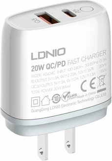 Karikues Ldnio 20W Switch Control Fast Charger